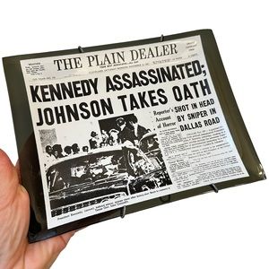 JFK Kennedy Plate